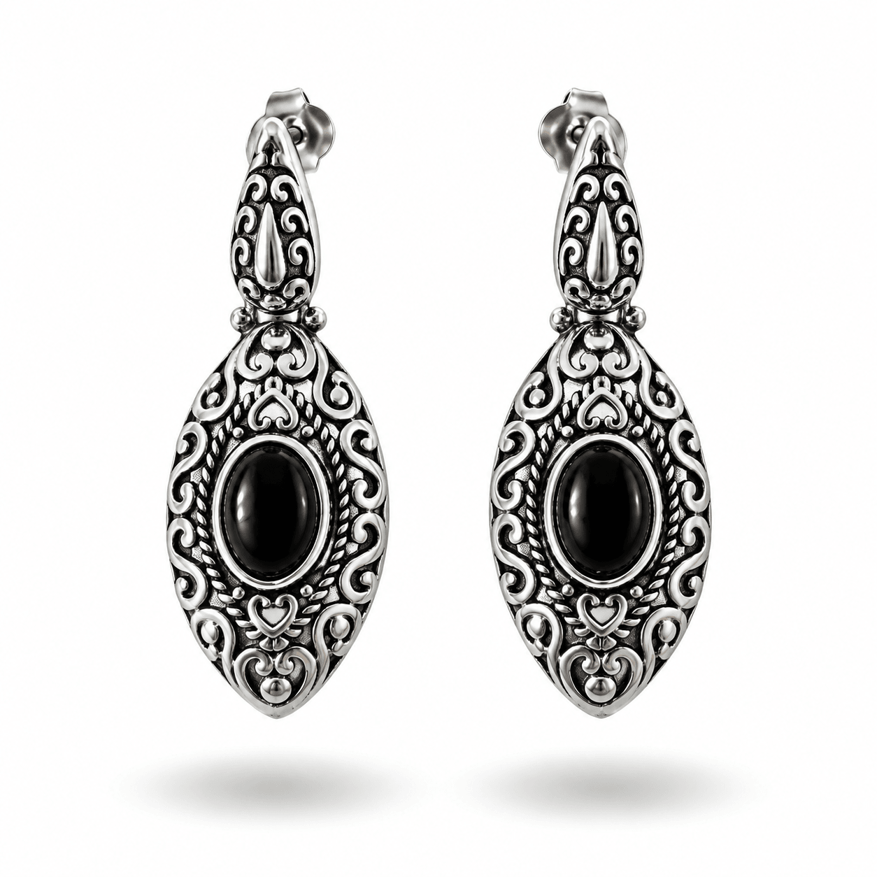 Brinco Gota Boho Lux Preto | Joplin